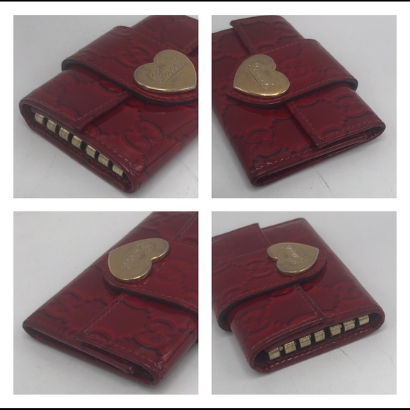 Authentic GUCCI Shima GG Logo Patent 6 Key Case - Picture 13 of 15